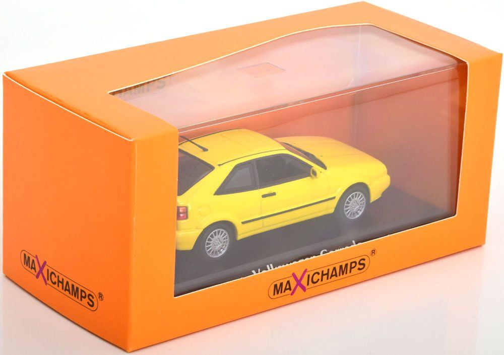 VW Corrado G60 1990 Jaune – Maxichamps 1/43 – MXC9400 – Neuf