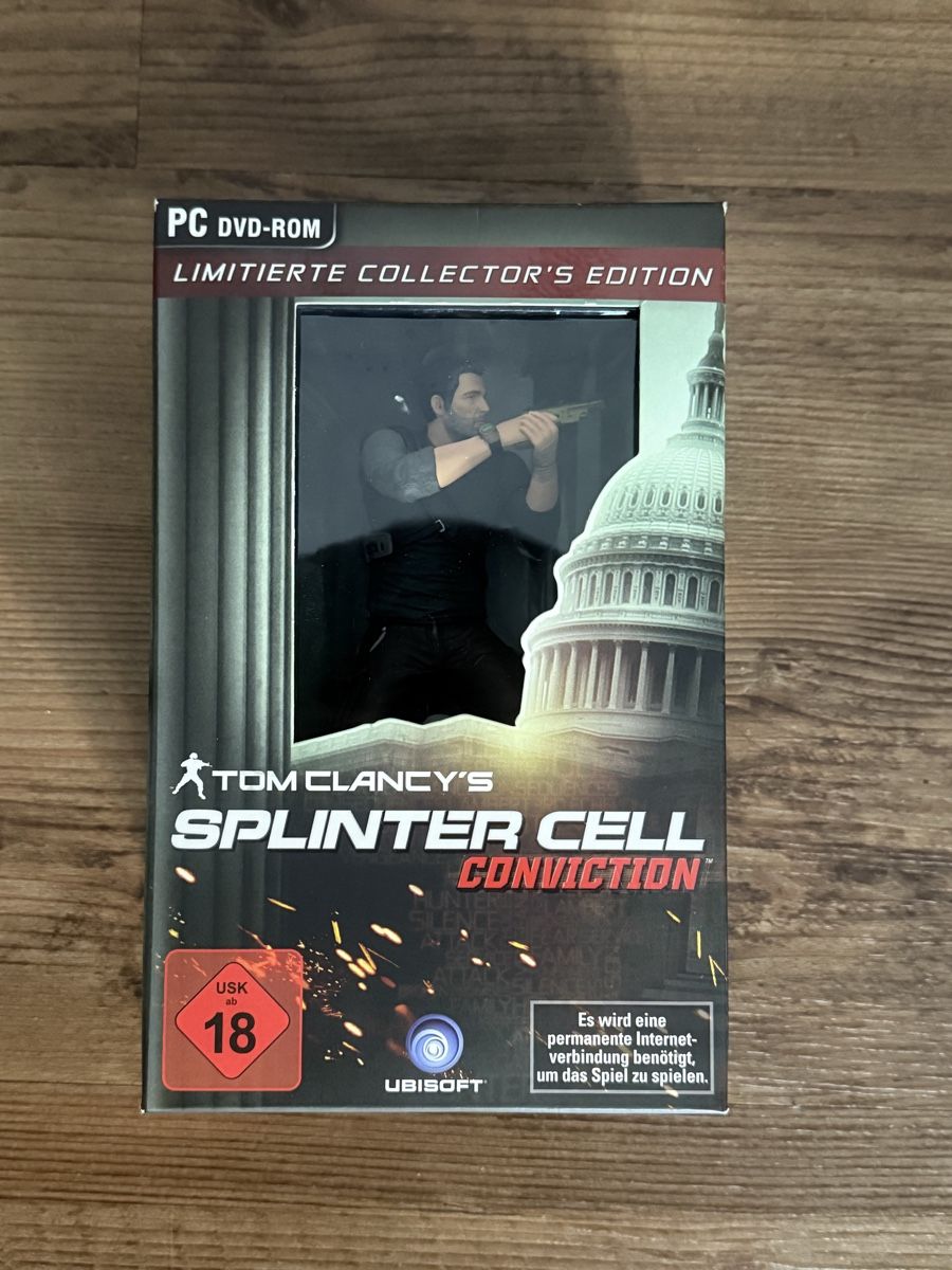 Giochi: PC Spiel Splinter Cell Conviction Collector's Edition – Nuovo (secondo la descrizione) da Staufen venduto da hadornski1