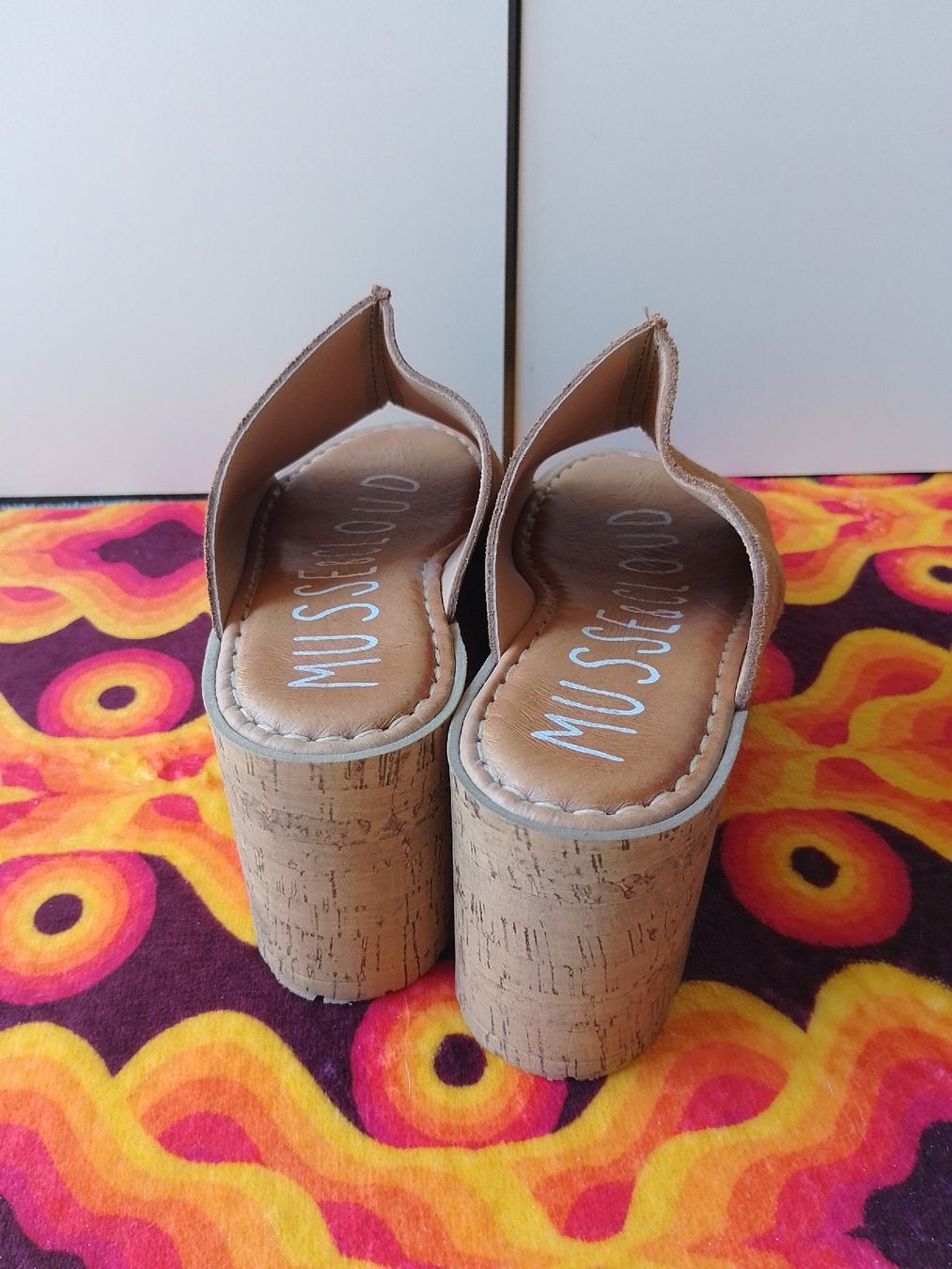Scarpe da donna: Musse&Cloud 70s Plateau Clogs, Gr. 38 – Usato da Aarau Rohr venduto da Maneki-neko 3