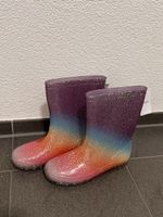 Next Gummistiefel - Regen Stiefel Glitzer Gr. 34.5