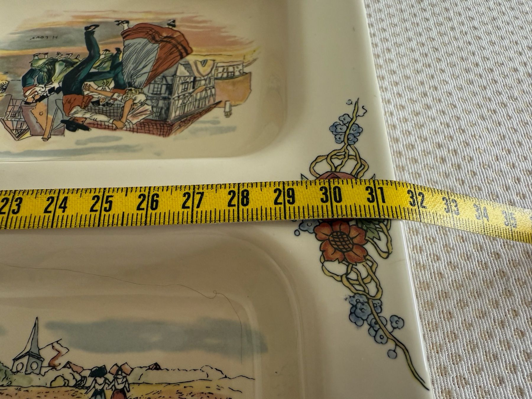 Servierplatten: Sarreguemines - Obernai - plat – Gebraucht aus Sion von accroshoes 5