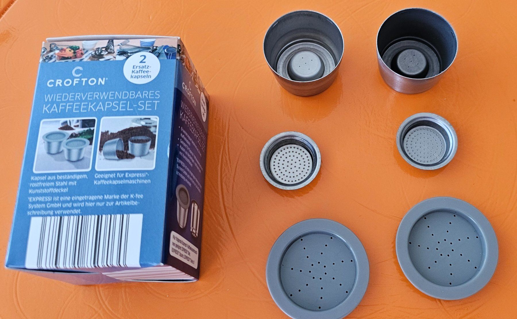 Kaffeemaschinen & Espressomaschinen: ✅Wiederverwendbares Kaffeekapsel Set  📌 – Neu und originalverpackt aus Kreuzlingen von UAE 4