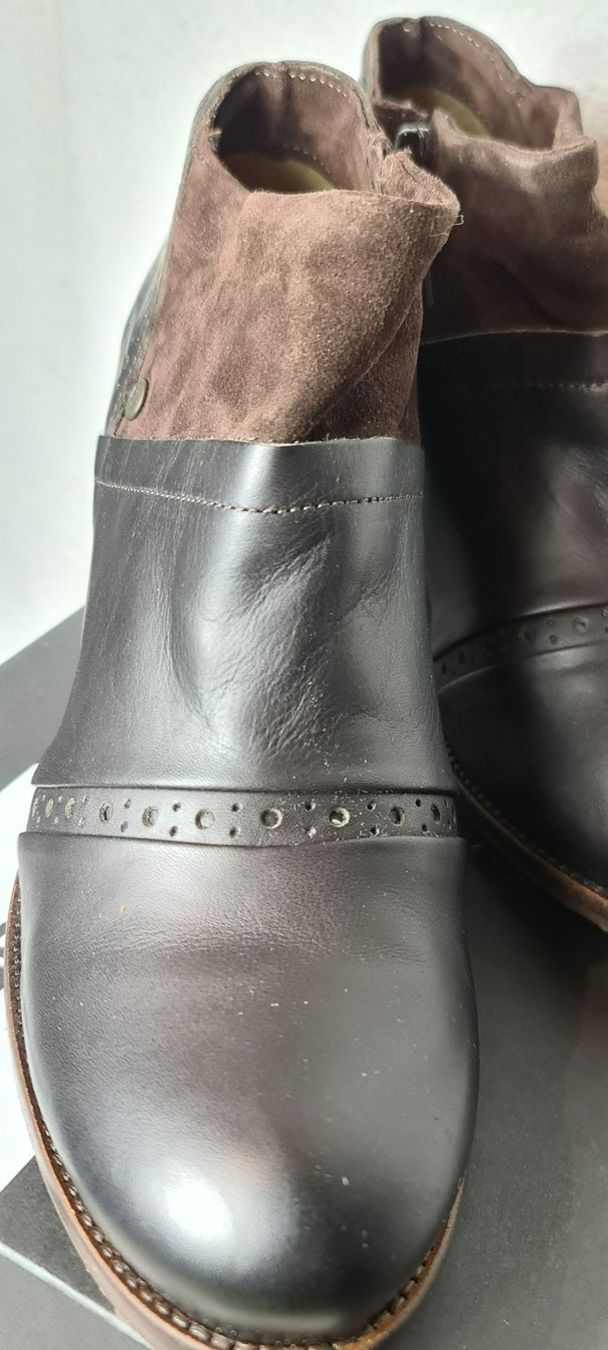 Scarpe da donna: Dkode Leder Stiefel Lp:159 fr Gr. 41 – Nuovo e nell'imballaggio originale da Uerkheim venduto da Justi.y 1