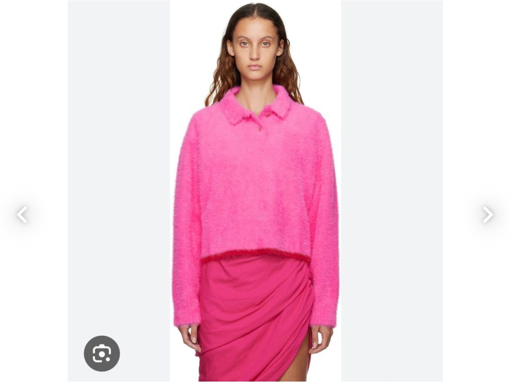 Jacquemus Pullover & Sweatshirts: Jacquemus Neve Polo Pink Sweater Pullover – Neu (gemäss Beschreibung) aus Zürich von julia_vina 1