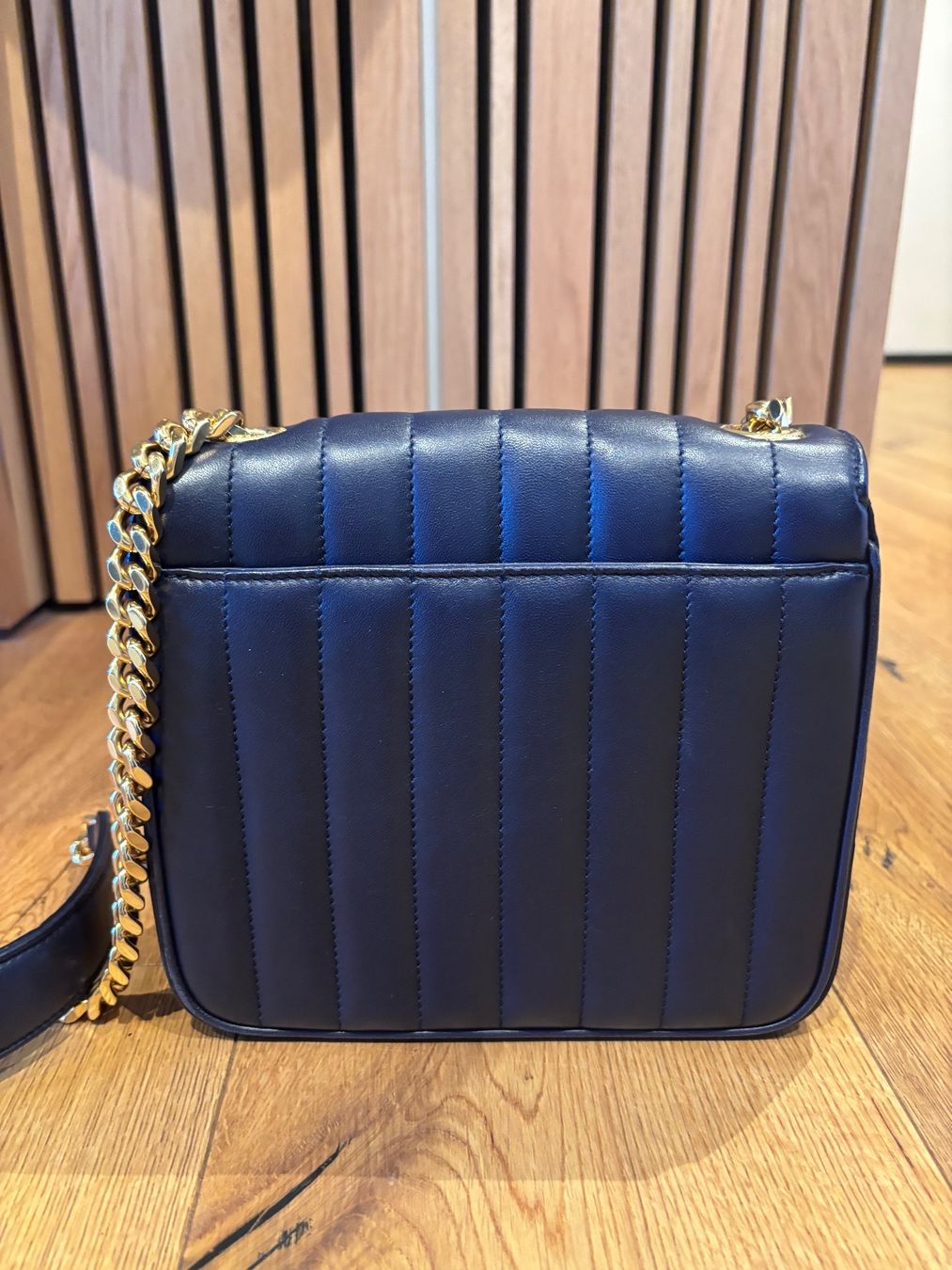 Saint Laurent Borse da donna: Saint Laurent Vicky Umhängetasche Dunkelblau – Usato da Richterswil venduto da Dingsda72 2