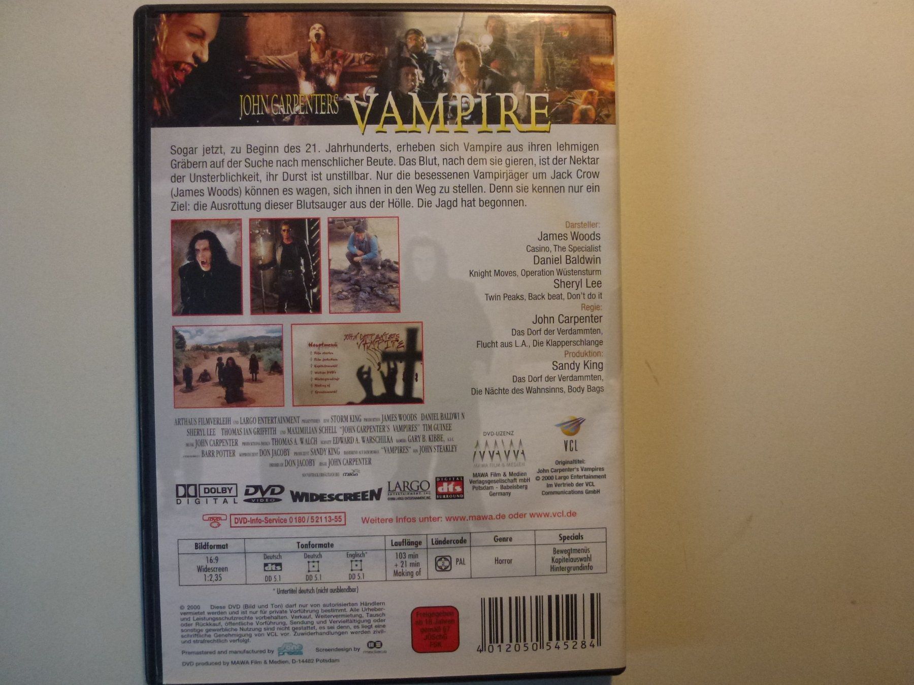 Alle DVDs: John Carpenters Vampire (DVD) – Neu (gemäss Beschreibung) aus Bern von Frebo 1