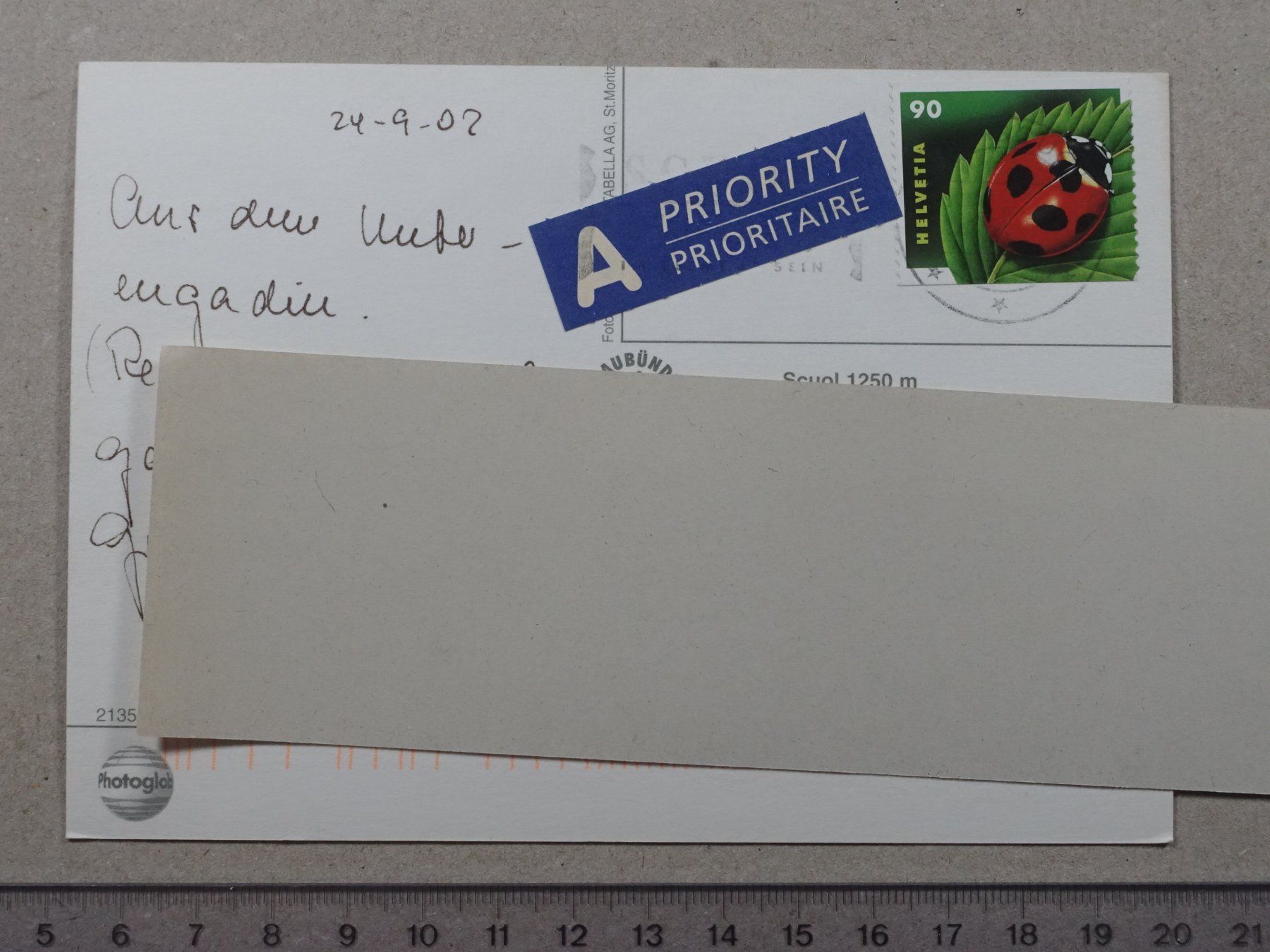 Cartoline postali: Scuol, 2002 – Usato da Lenzburg venduto da fh1 1