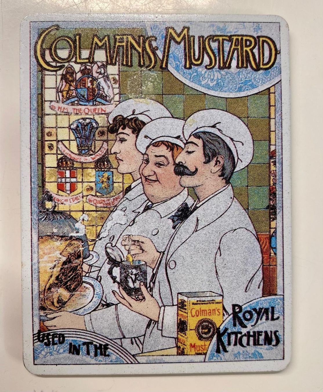 Calamite: Magnet - Colmans Mustard - Vintage-Design – Usato da Krauchthal venduto da MEWA01