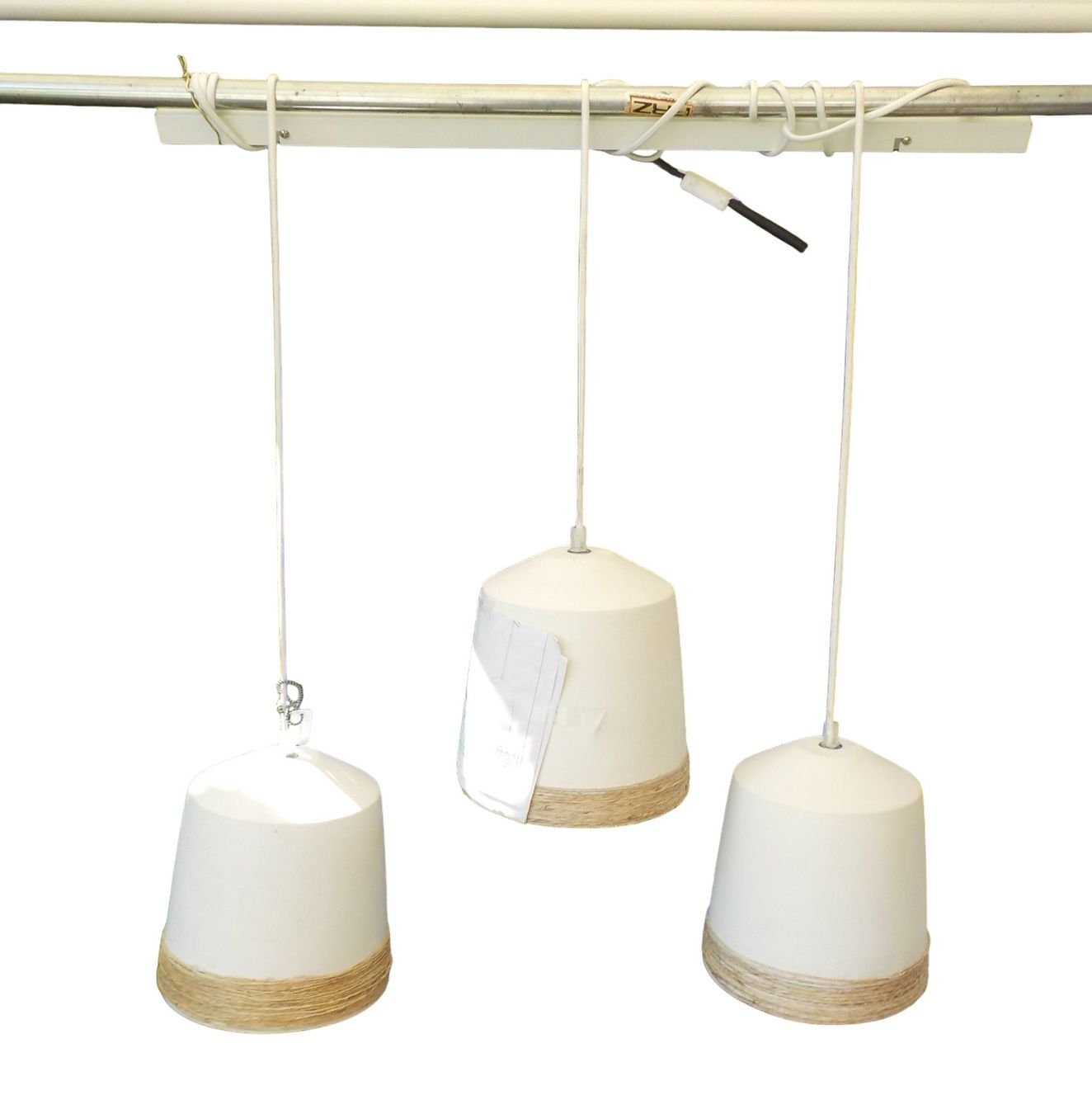 Lampade: Lampe Beton Impressionen weiss - neu – Nuovo (secondo la descrizione) da Mörschwil venduto da antiksalon 1