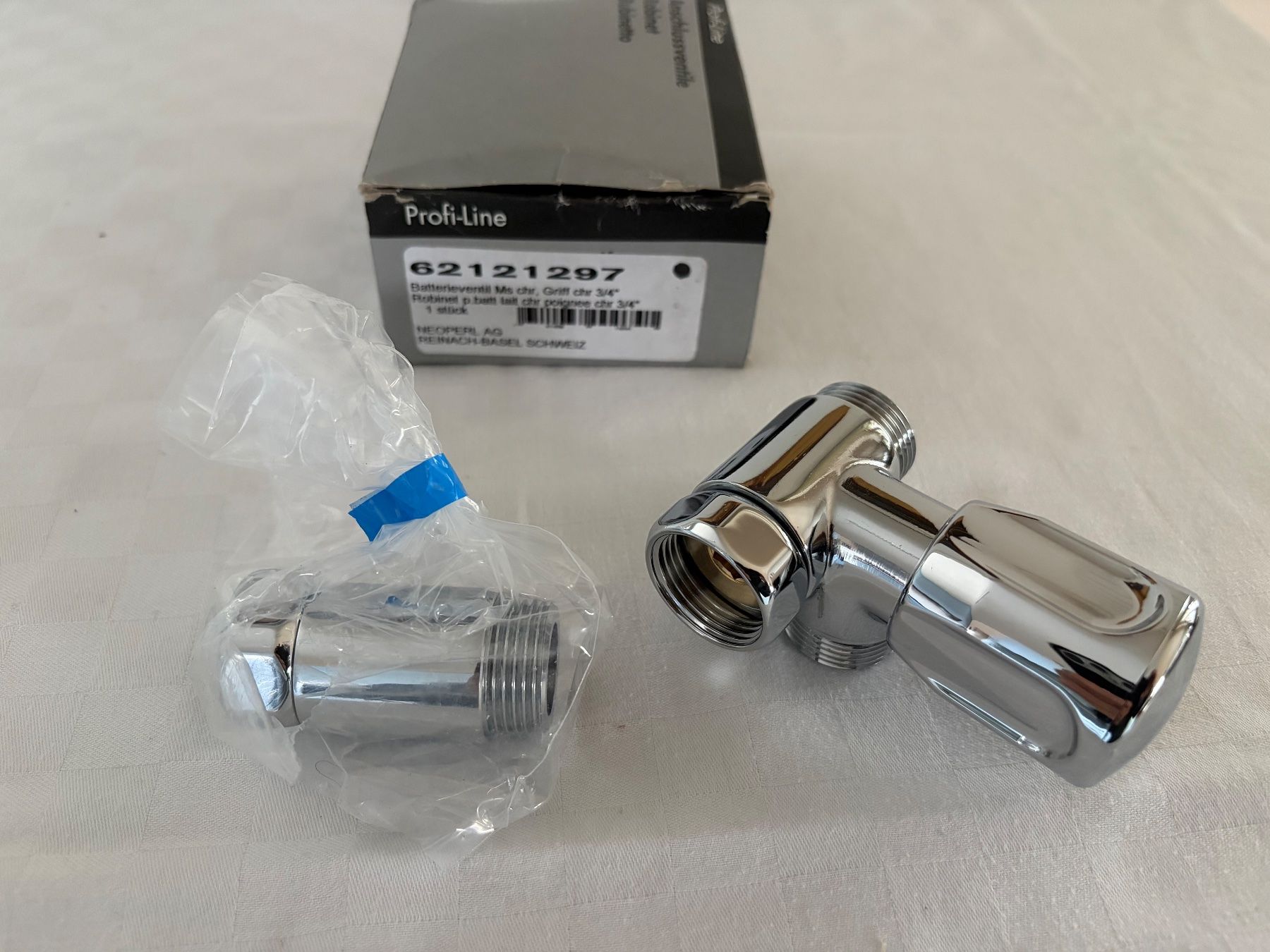 Rubinetteria: Neues Batterieventil, Profi-Line 62121297, 3/4" – Nuovo e nell'imballaggio originale da Winterthur venduto da efant12 1