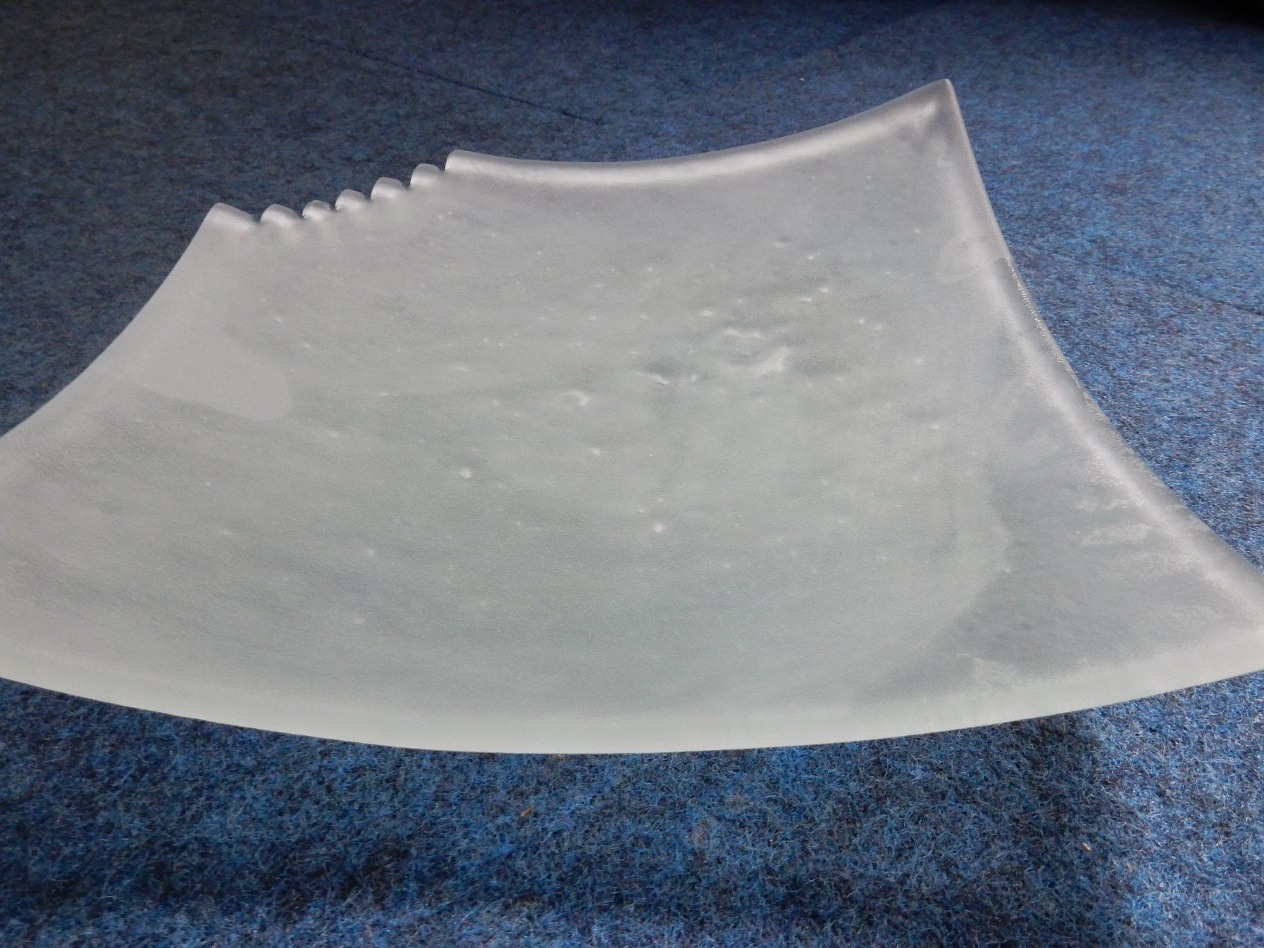 Servierplatten: spezieller Glasteller Platte B. Eberle Glas Teller – Gebraucht aus Jona von simongarden 4