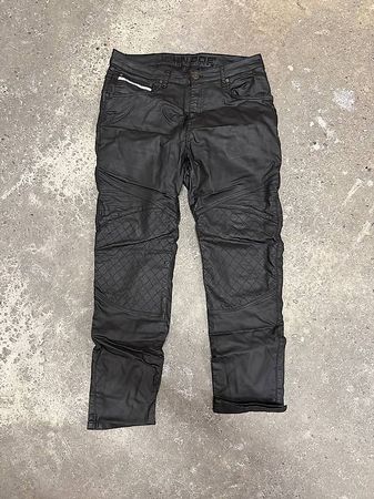 John Doe Damen Motorradlederhose (Grösse: W36/L32)