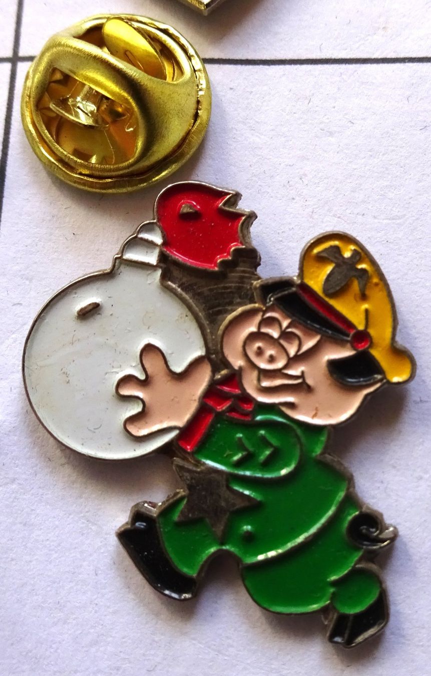 Plaquettes & Badges: Pin Comics  Mann mit Bombe – D'occasion à Utzenstorf par BUtter81