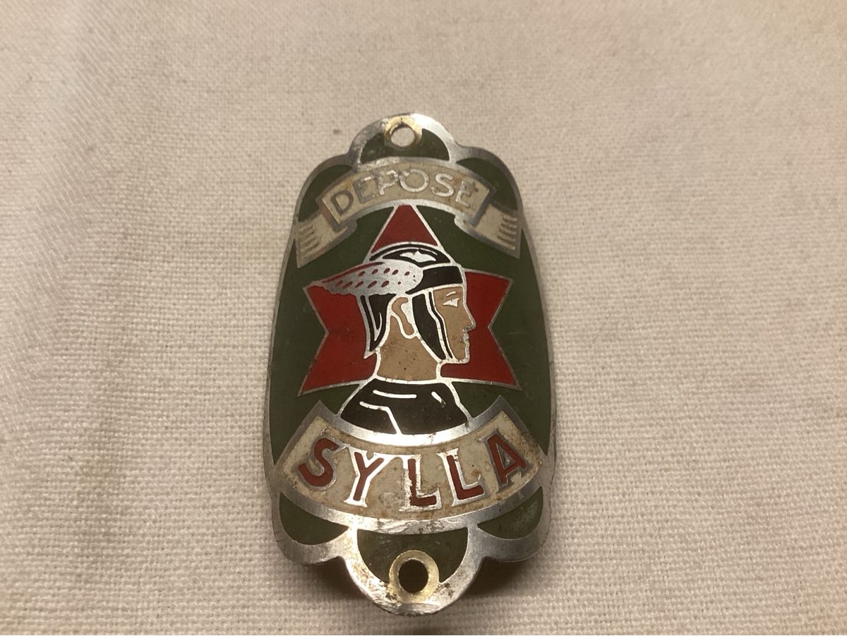 Insegne: Vélo SYLLA plaque vers 1920 rare – Usato da Luc (Ayent) venduto da Rebouille