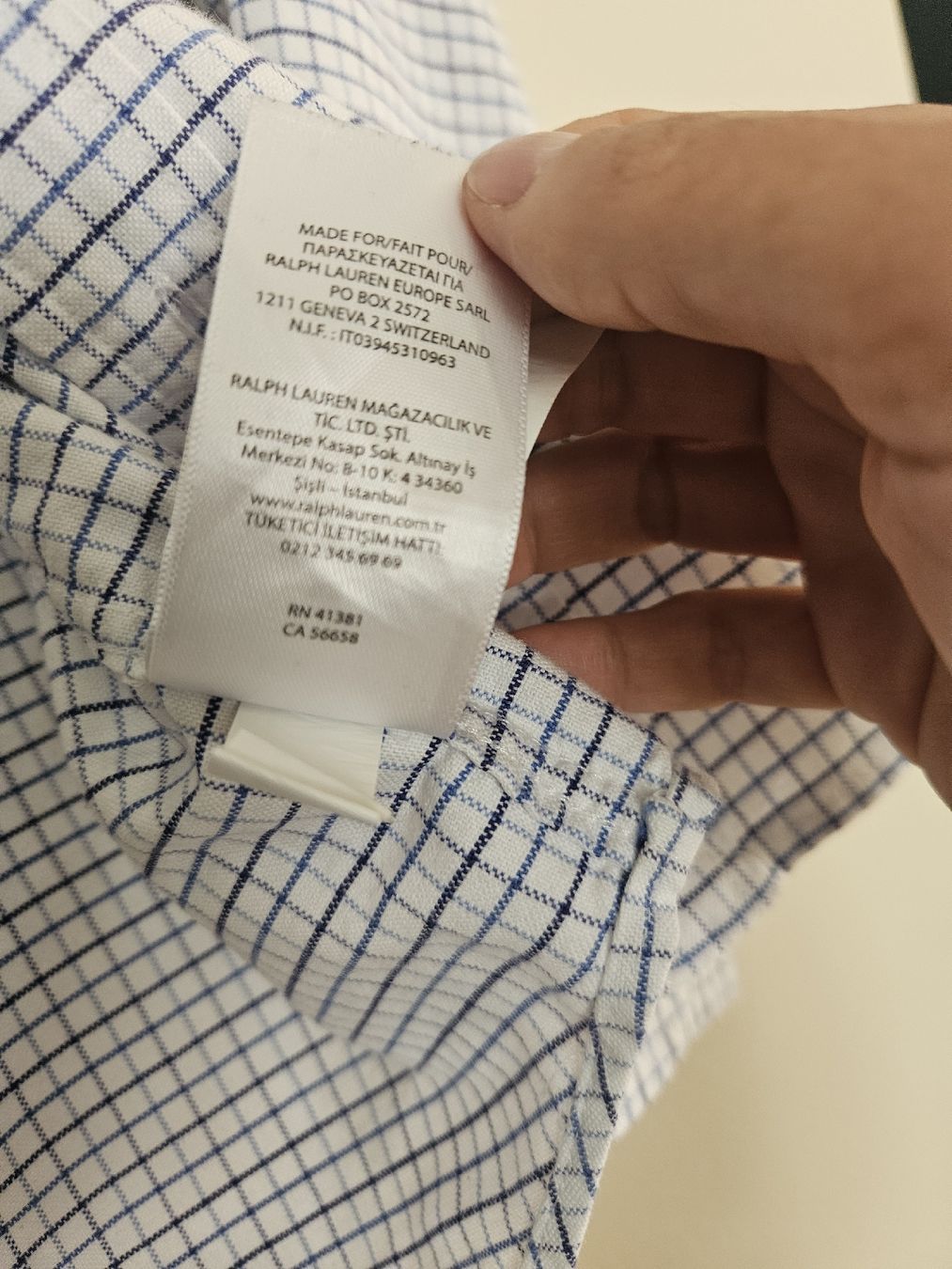 Ralph Lauren Camicie, T-shirt & Polo: chemise – Nuovo (secondo la descrizione) da Chêne-Bourg venduto da gab_7cg8 3