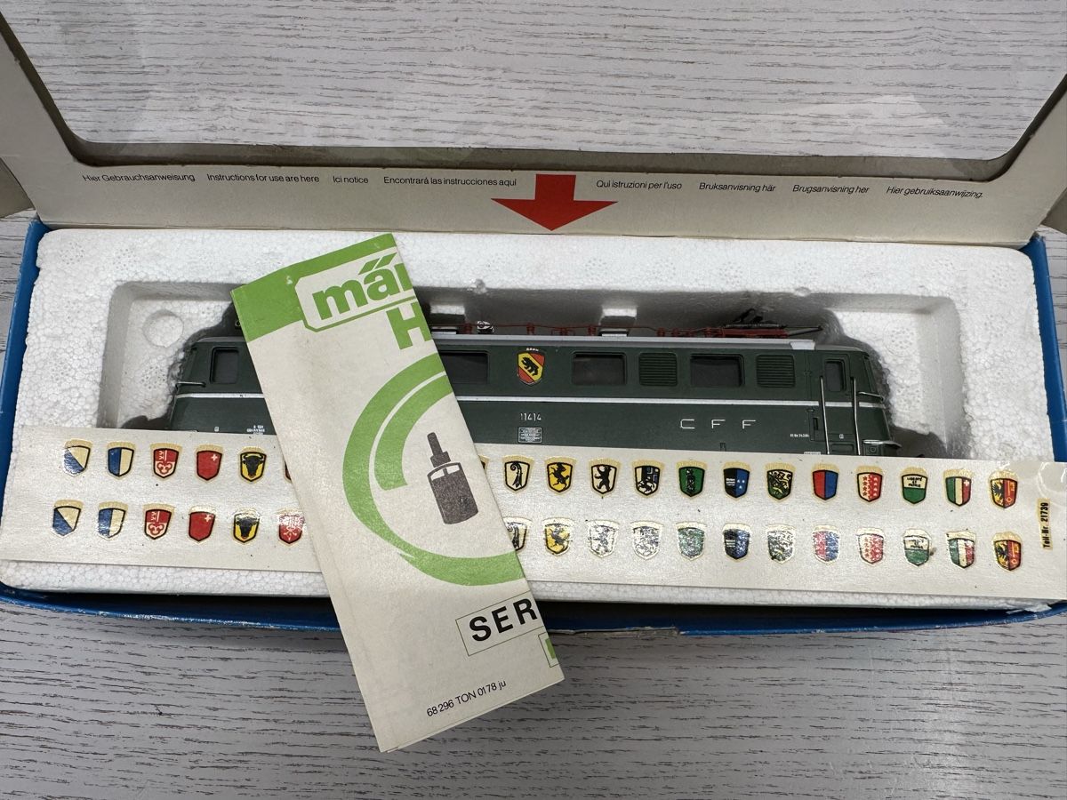 Märklin Modellini di ferrovie: Märklin 3050 SBB Ae 6/6 – Usato da Lupsingen venduto da New-Haven 6