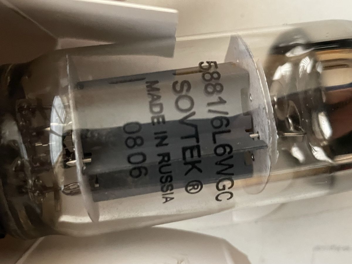 Amplificatori: Sovtek 5881 , Quartett geprüft  – Usato da Oftringen venduto da Jradioman 2