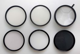 6 Filter 52mm, Details siehe Fotos