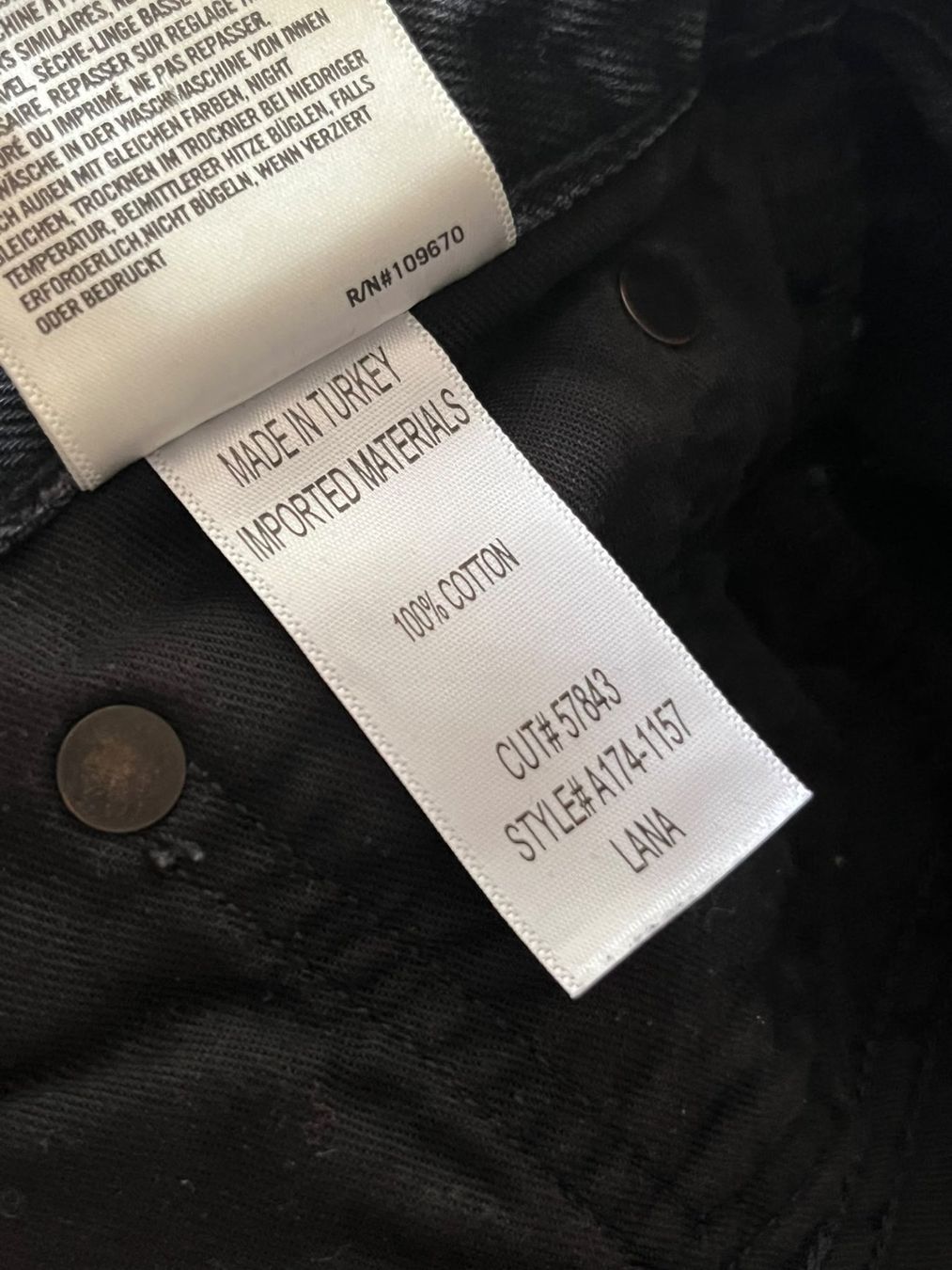 Agolde Jeans: Agolde Jeans Gr. 26 distressend – Usato da Neuhausen venduto da Rue_Trouvaille 7
