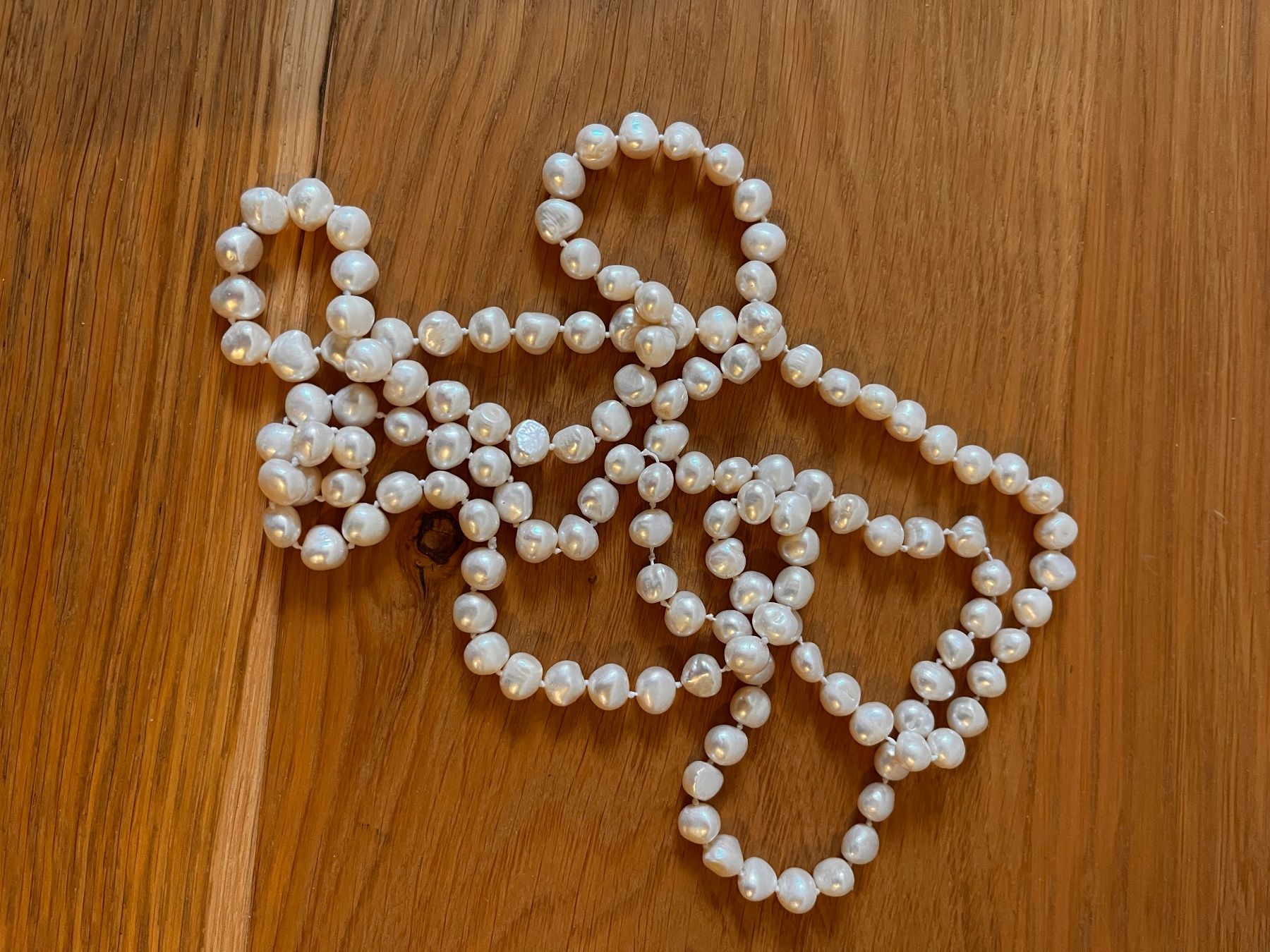 Perle (finte): Perle Kette – Nuovo (secondo la descrizione) da Dotzigen venduto da White_Warrior