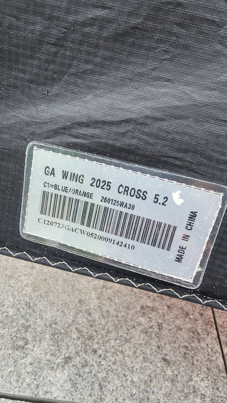 Surfen: Wing GA Cross 5.2 2025 – Gebraucht aus Stäfa von Lamat5 3