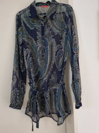 Bluse bunt Crepe