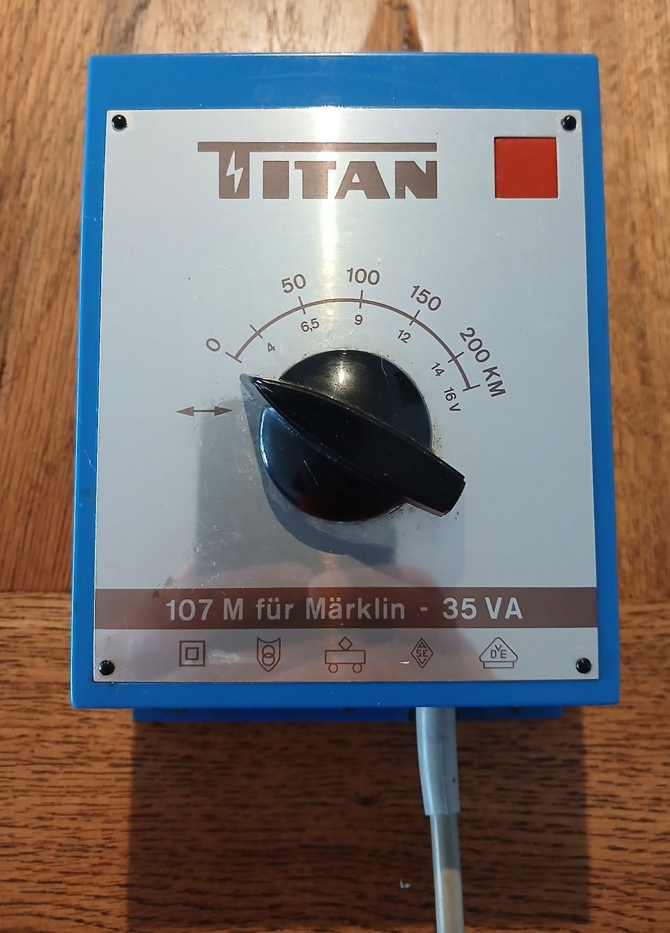 Märklin Modellini di ferrovie: Transformator 107m märklin – Usato da Egerkingen venduto da John001
