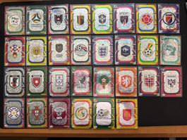 Panini Adrenalyn XL 2026 – 30 Team Logos Nationen
