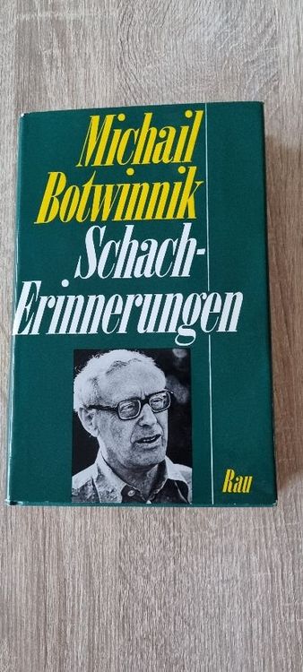 Schachbuch Schacherinnerungen Botwinnik 1
