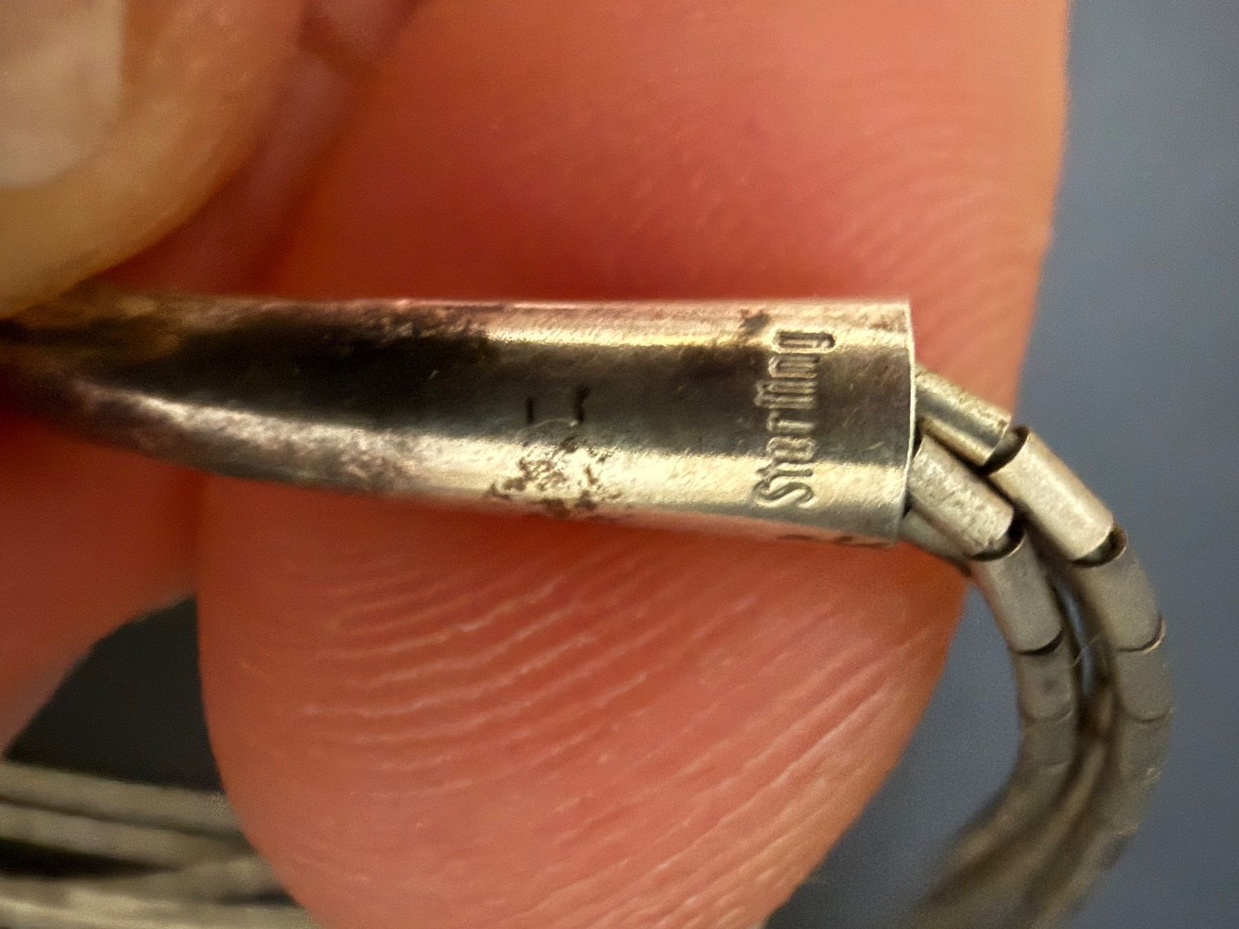 Catenine: Sterling Silber Indianer Kette – Usato da Spiegel b. Bern venduto da Rogger72 3