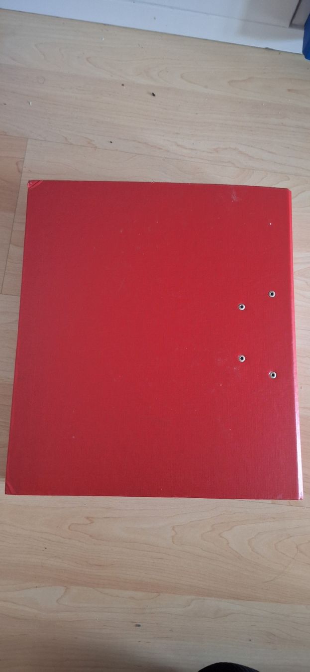 Raccoglitori: Roter Ordner - Ideal für's Homeoffice oder schule – Usato da Matten b. Interl venduto da Daeni_2000 2