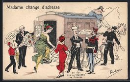 sign. Fercham: Madame change d'adresse, 