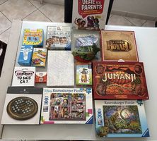 Lot de 15 jeux de société 