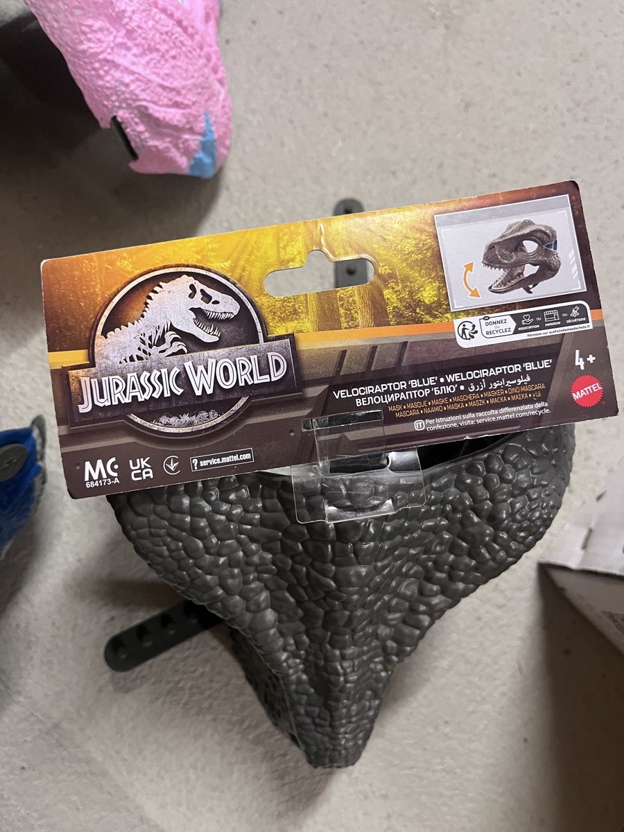 Masken: Velociraptor Masken 3-er Set – Neu (gemäss Beschreibung) aus St. Gallen von elli18 5
