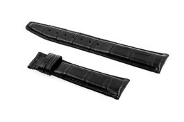 IWC black leather strap 21mm NEW