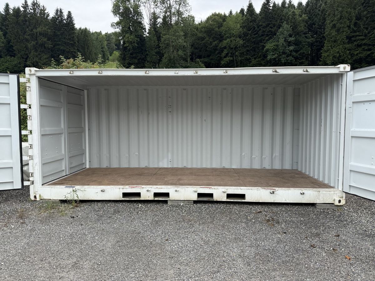 Contenitori edile: 20 Fuss Lagercontainer Open Side Seitenöffnung – Usato da grosswangen venduto da Poliniman0