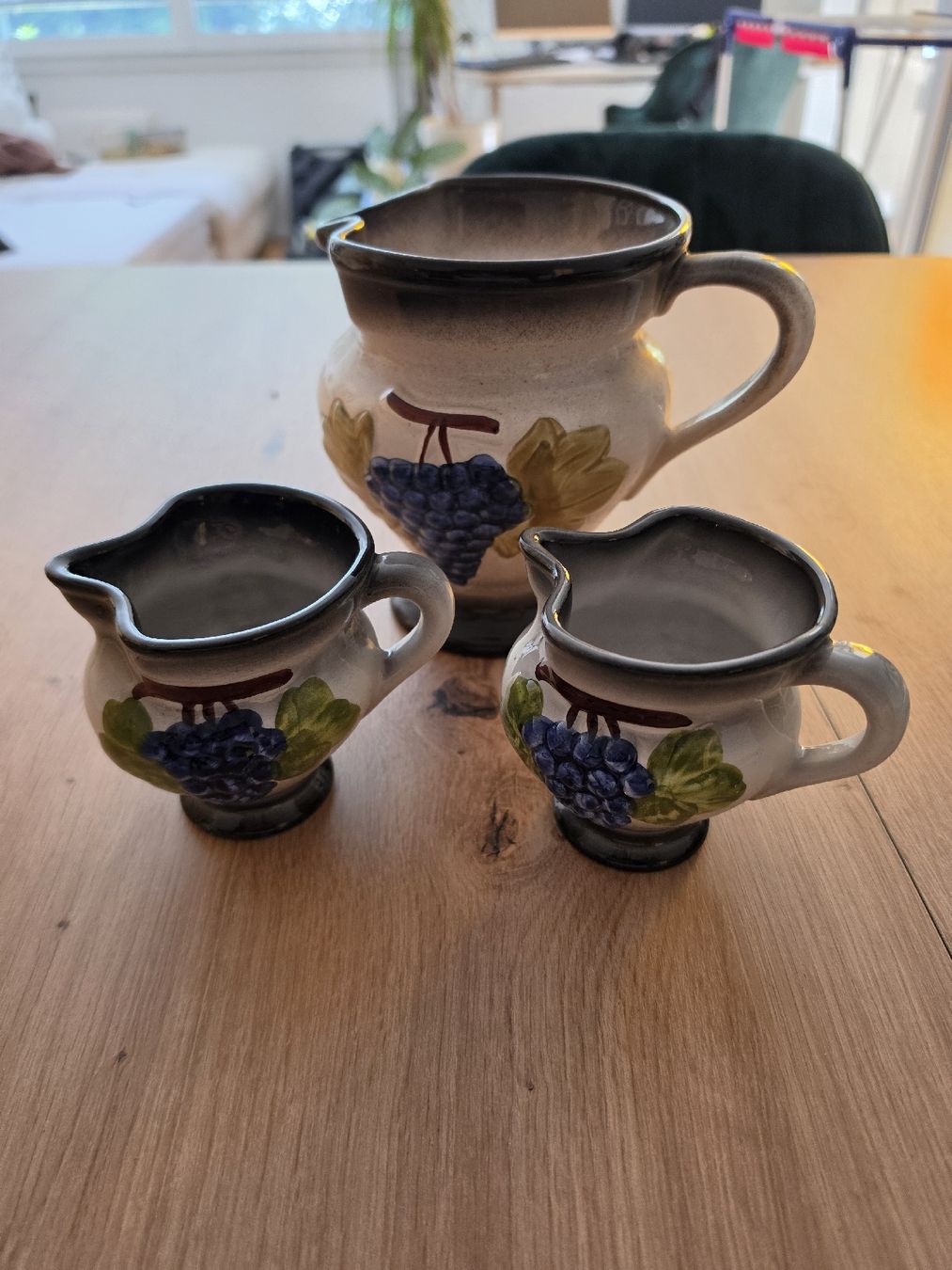 Caraffe: Boccalino - 2x klein & 1x gross – Usato da Burgdorf venduto da Paedii01