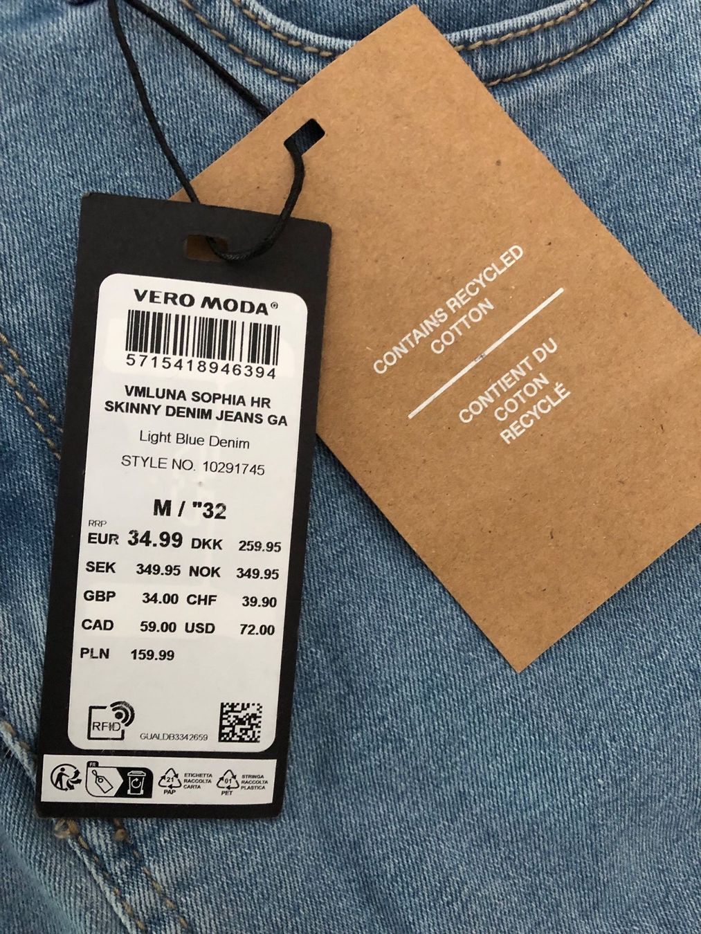 Vero Moda Pantaloni: Vero Moda Jeans – Nuovo e nell'imballaggio originale da Mollis venduto da ges_vlm6 1