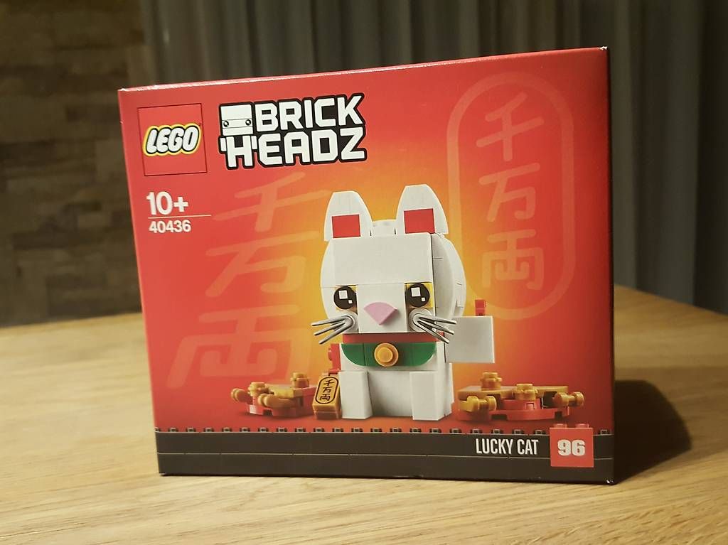Lego Kit di costruzioni: LEGO 40436 Brickheadz Glückskatze – Nuovo e nell'imballaggio originale da Dussnang venduto da Nerd83