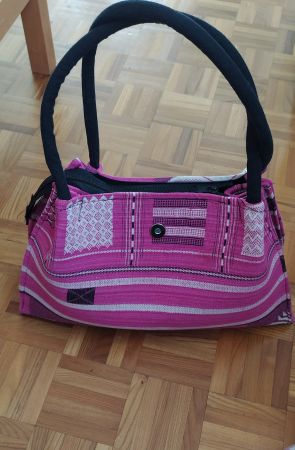 Sac à motifs/Gemusterte Tasche