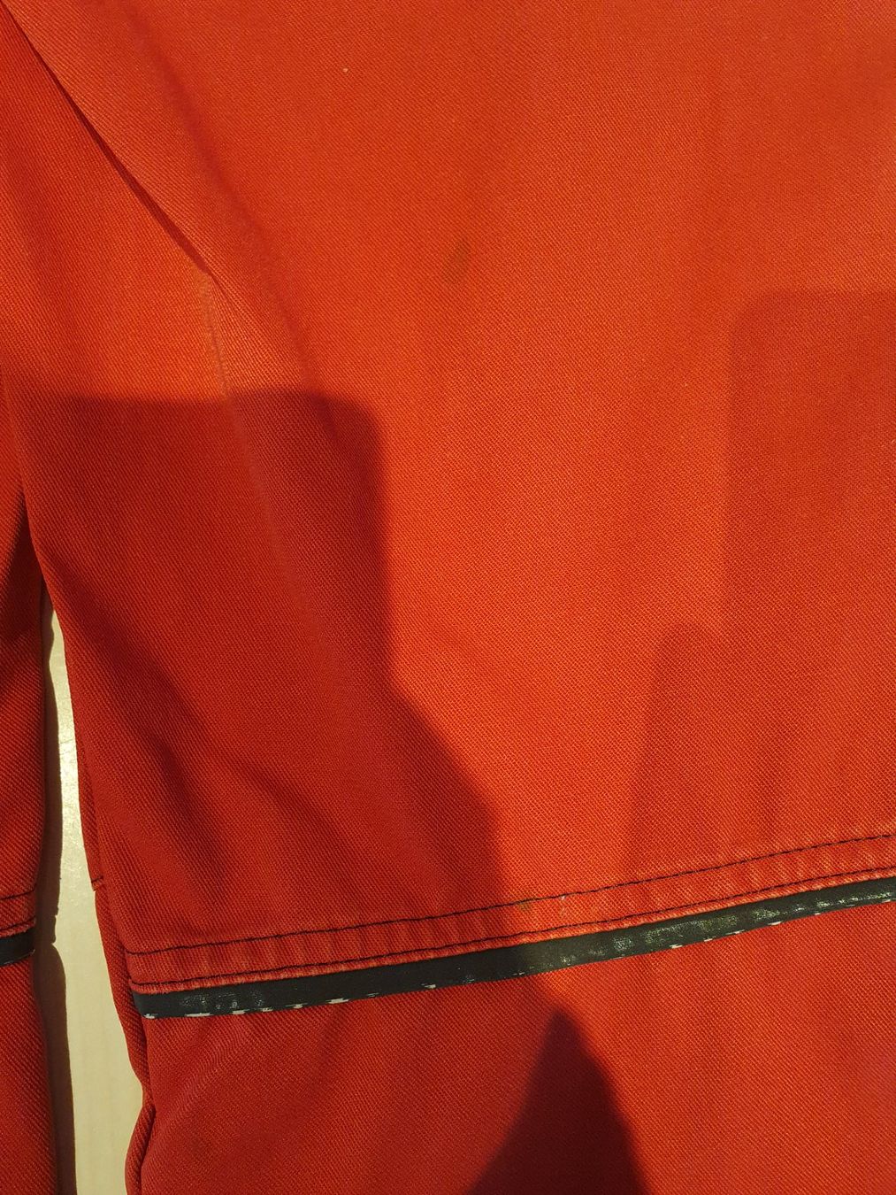 Wikland Pantaloni: Hr. Arbeitshose rot/ beige – Usato da Bärau venduto da schneider_lein 4
