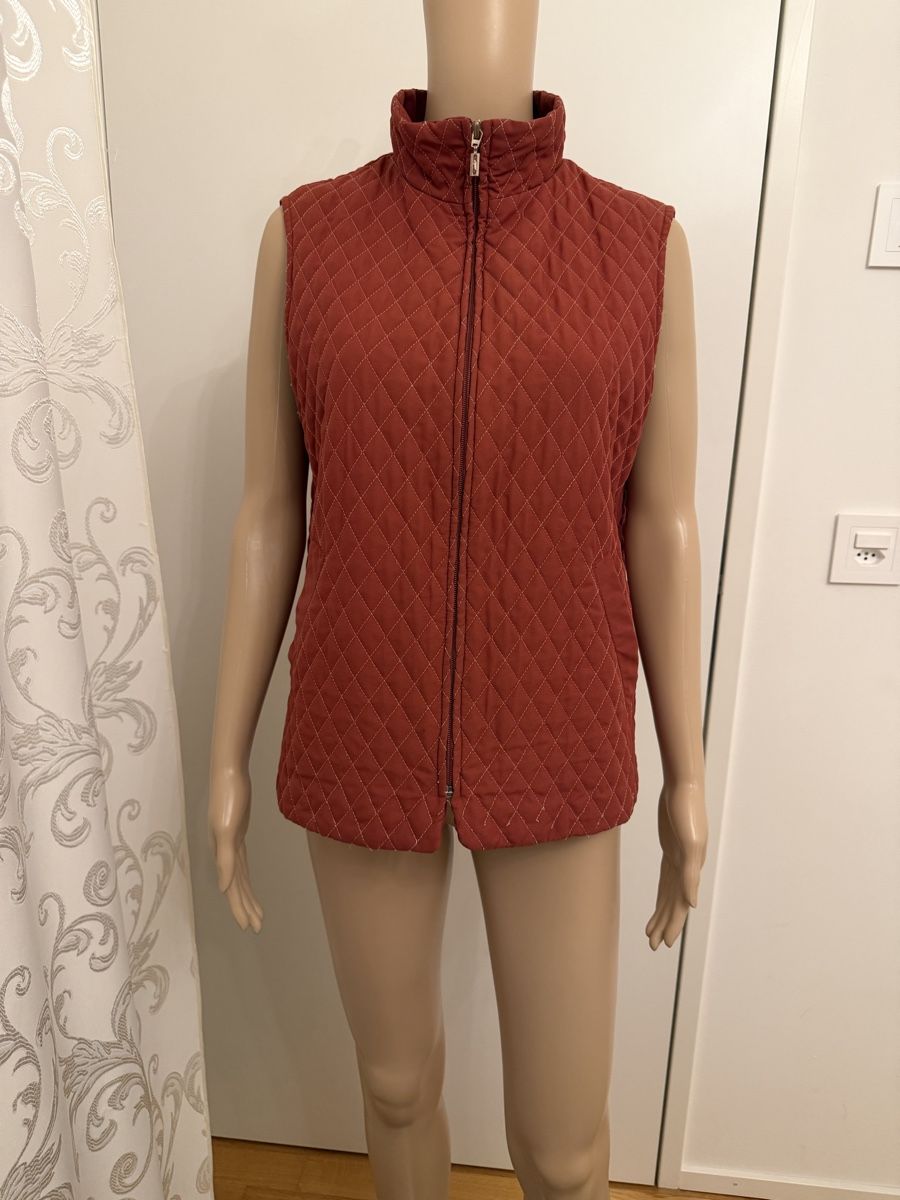 Gilet & Giacche senza maniche: Steppweste Elegant Project rot Grösse S (Regular Fit) – Usato da Basel venduto da Ksjusha