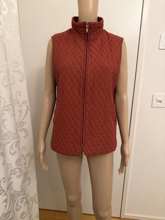 Steppweste Elegant Project rot Grösse S (Regular Fit)