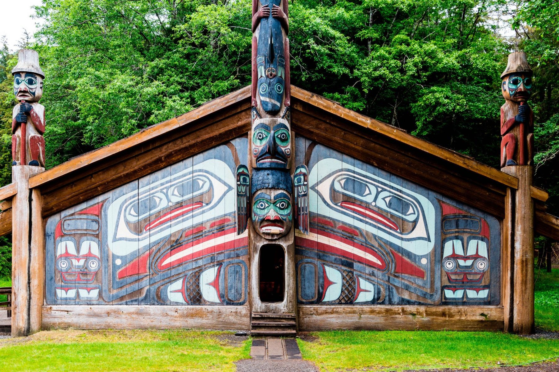 Foto & Immagini: Tlingit Haus Westküsten INDIANER – Usato da Bäretswil venduto da robsonantik