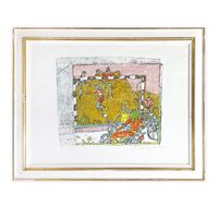 Alois CARIGIET (1902-1985) Farblithographie 1976