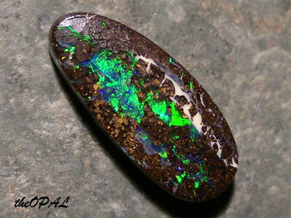 Edelsteine: theOPAL***TOLLER BOULDER MATRIX OPAL 3,89ct (Australien)*** – Neu und originalverpackt aus Ebnat-Kappel von theOPAL 1