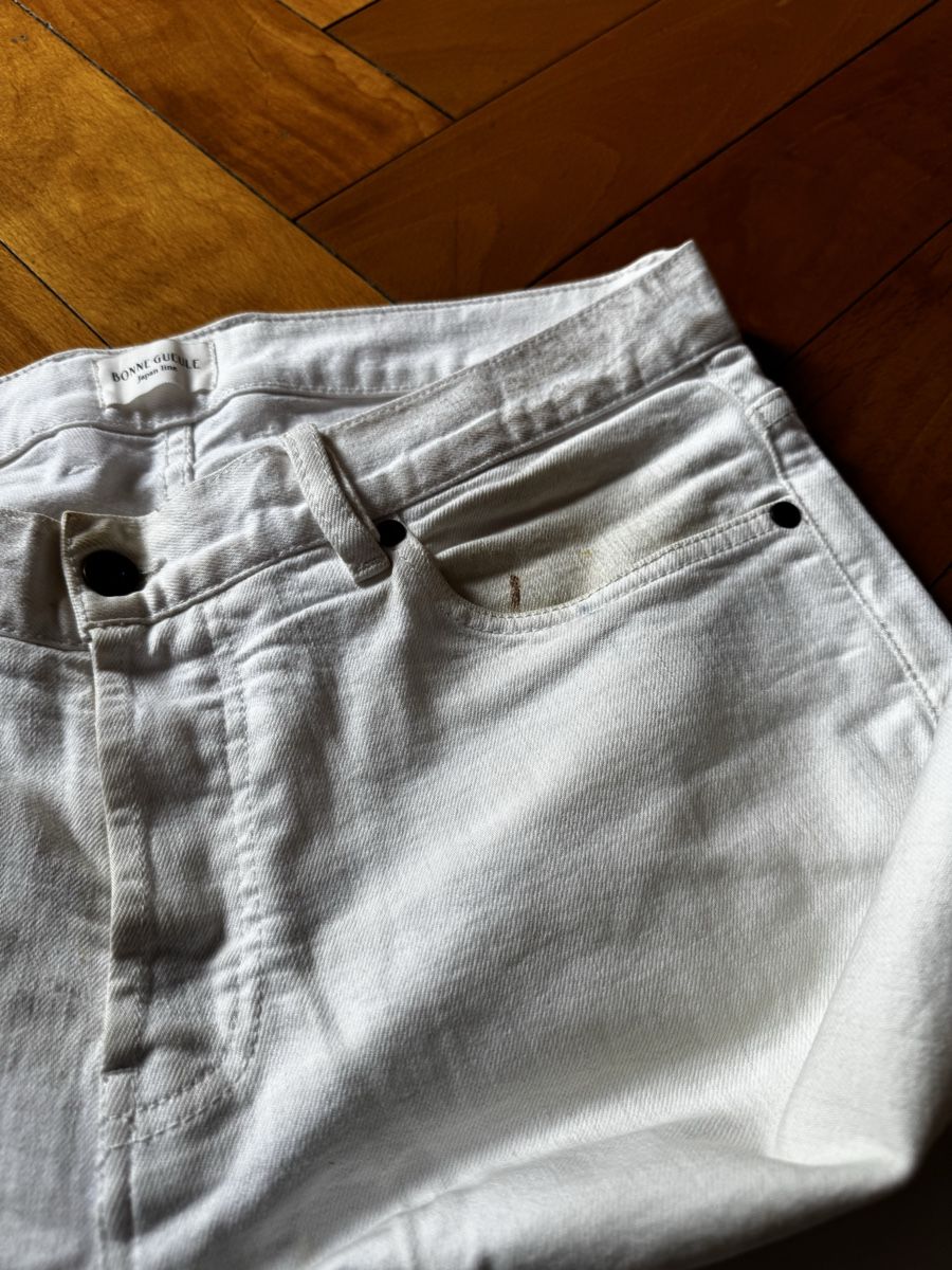 Jeans: Jeans blanc, Bonnegueule, taille 31 – Usato da Neuchâtel venduto da switzer_scent 3