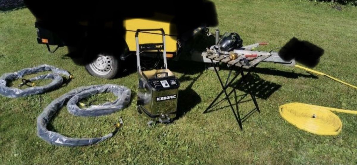 Alle Maschinen: Trockeneisstrahlgerät Komplettset – Gebraucht aus Rickenbach LU von mkw_f2b8