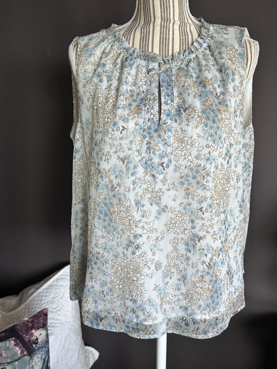 Cinque T-Shirts: CINQUE reizendes Blusenshirt Gr. 38 – Gebraucht aus Meisterschwanden von Zauberfee24