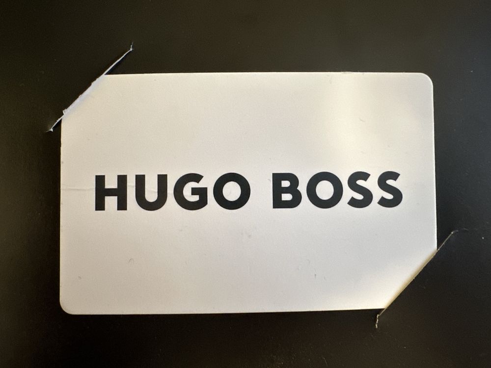 Hugo Boss Gift Card Gutschein 139 CHF Kaufen auf Ricardo